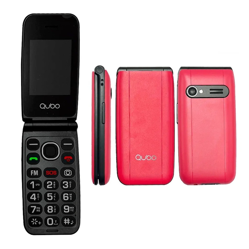 Qubo Neonw Red 2.4"