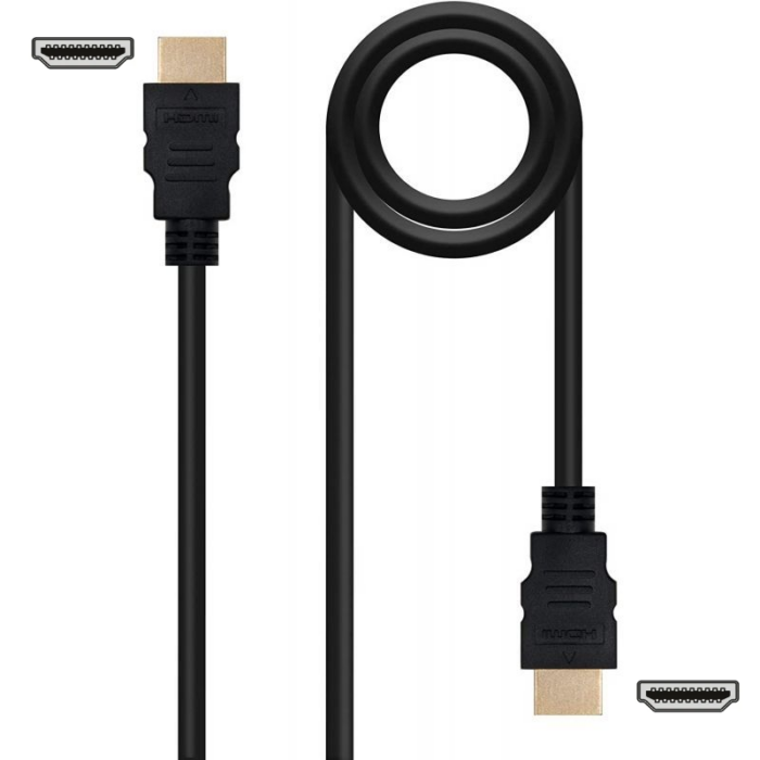 Cable HDMI 1.3b Nanocable 10.15.0302/ HDMI Macho - HDMI Macho/ 1.8m