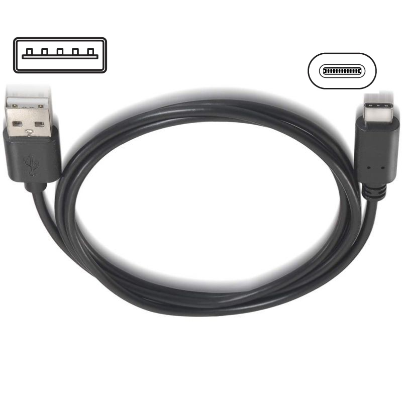 Cable USB 2.0 Tipo-C Aisens A107-0051/ USB Tipo-C Macho - USB Macho/ 1m