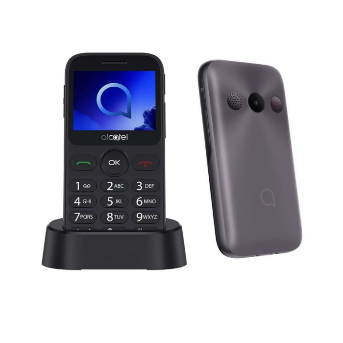 Teléfono Móvil Alcatel 2019G - Gris Metal