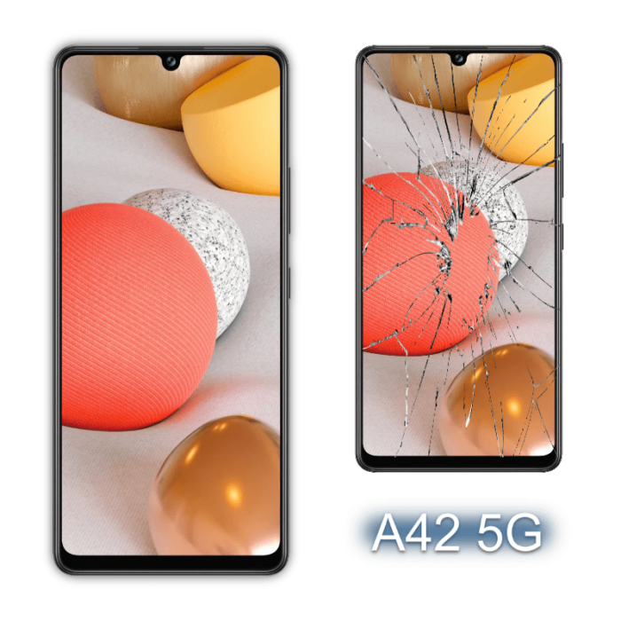 reparacion pantalla samsung A42 murcia