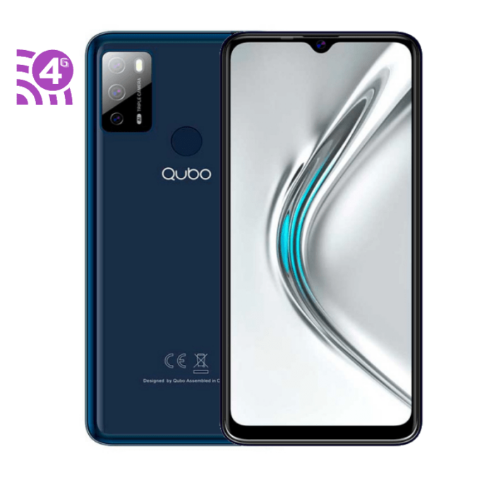 Smartphone QUBO X-668 - Azul, 4GB+64GB